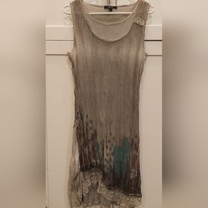 Cativa mixed media dress